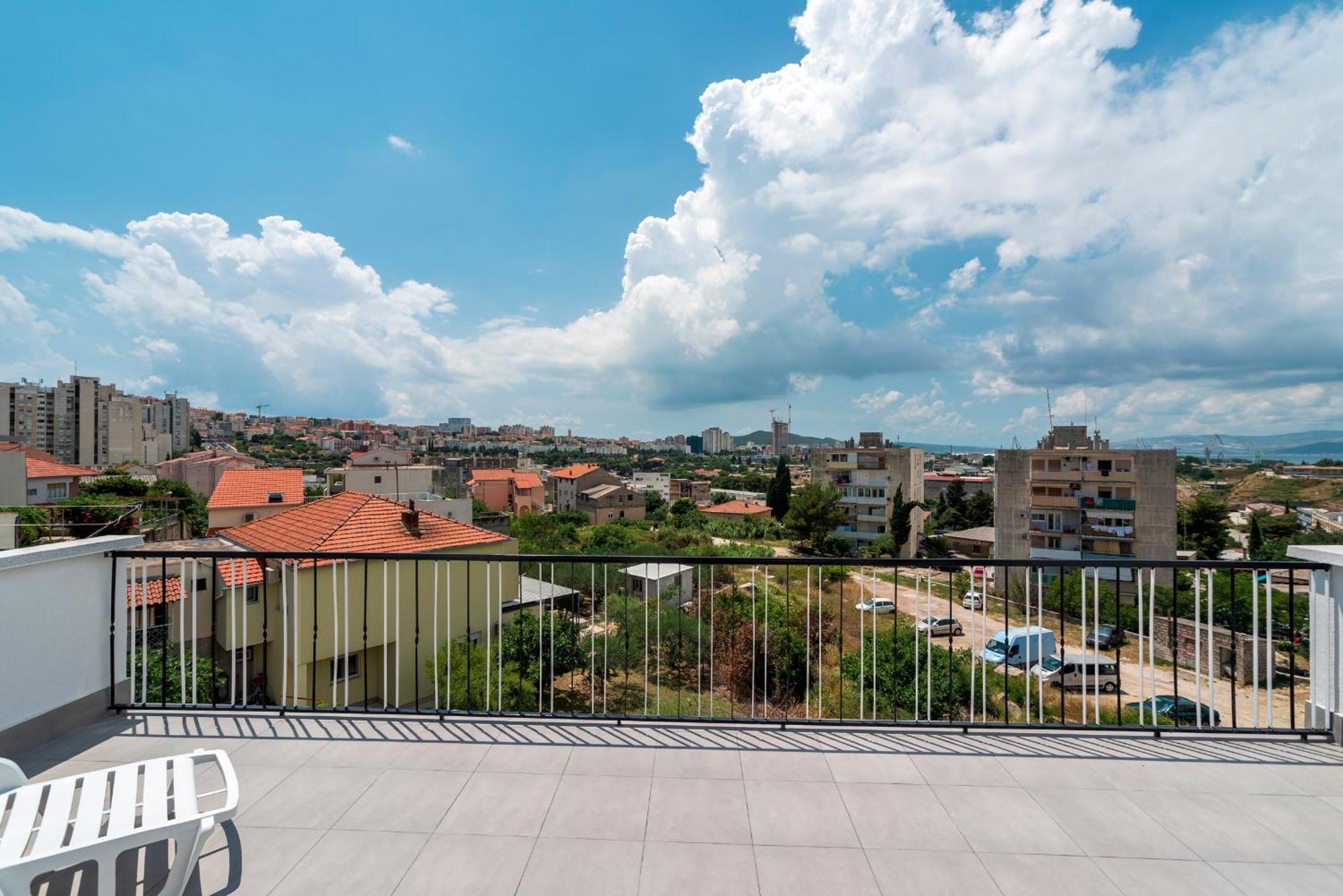 Eva Split Sunset City View Teracce Exterior foto